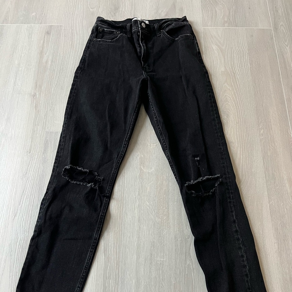 Abercrombie and fitch black jeans